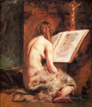  penitente Pintura - La Magdalena Penitente William Etty